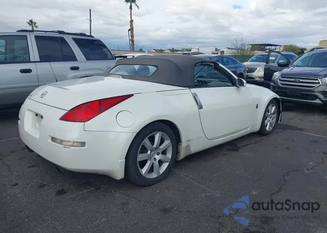 2004 Nissan 350Z Touring из США, поврежденный, VIN JN1AZ36A04T012801